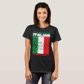 If Im Not Singing Italian Im Thinking About It Ope Tシャツ (正面フル)