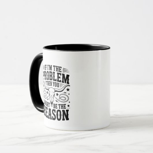 If I'm The Problem Mug マグカップ (正面左)