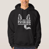 If it involves Furries count me in Furry パーカ (正面)