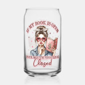 If My Book Is Open... ガラス缶 (裏面)