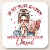 If My Book Is Open... コースター (正面)
