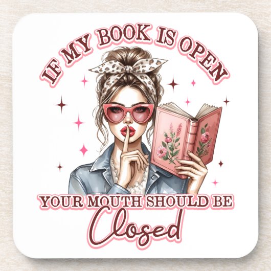 If My Book Is Open...  コースター (正面)