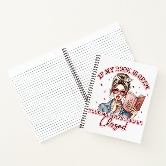 If My Book Is Open...  ノートブック (内部)