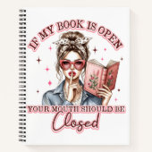 If My Book Is Open...  ノートブック (正面)