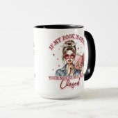 If My Book Is Open...  マグカップ (正面右)