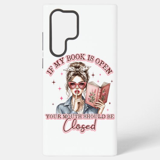 If My Book Is Open... Samsung Galaxyケース (裏面)