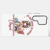 If My Book Is Open... Samsung Galaxyケース (裏面横)