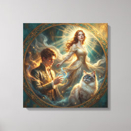 If My Pet Were Human Stretch canvas キャンバスプリント