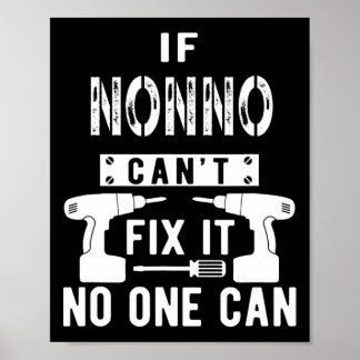 If Nonno Can't Fix It Nobody Can Italy Italian Gra ポスター