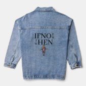 If Not Now Denim Jacket デニムジャケット (裏面)