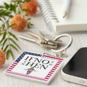 If Not Now Keychain キーホルダー (正面右)