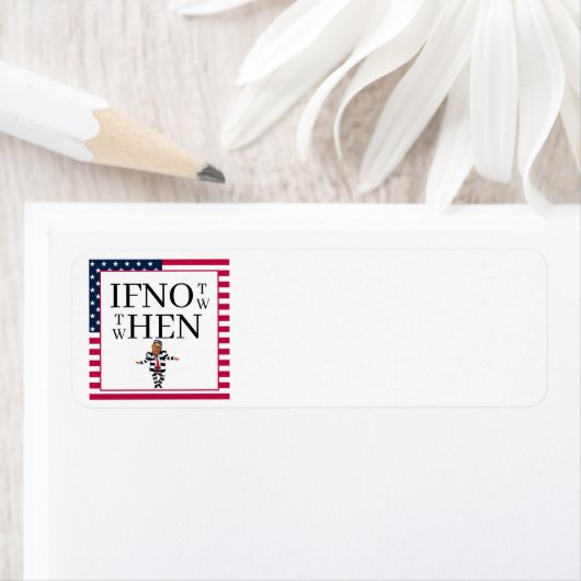 If Not Now Return Address Label ラベル (インサイチュ)