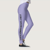 "If only sarcasm..." legging - dames レギンス (右)