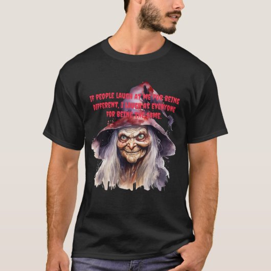 If People Laugh.... - Halloween Tシャツ (正面)