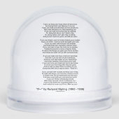 If- Poem by Rudyard Kipling (No Kipling Picture) (正面)