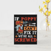 If Ppy Can't Fix It We're All Screwed Father's Day カード (黄色い花)