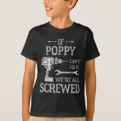 If Ppy Can't Fix It We're All Screwed Father's Day Tシャツ (正面)