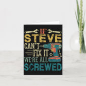 If Steve Can't Fix It We're All Screwed Funny Fath カード (正面)