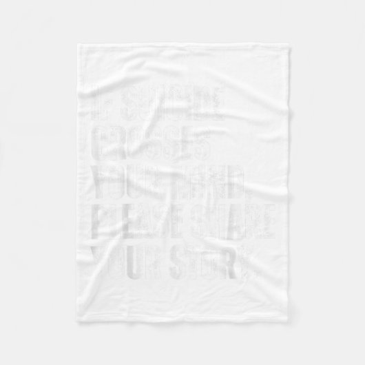 If Suicide Crosses Your Mind Suicide Prevention Aw フリースブランケット (正面)