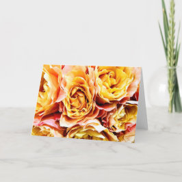 If Sunsets Were Roses <Blank Note Card> サンキューカード