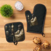 'If the Pope were Blade' 鍋つかみ&鍋敷きセット (トップダウン)