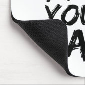 If You Ain't First You're Last Funny Motivational  マウスパッド (コーナー)