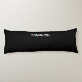 If You Ain't First You're Last - Funny Motor Racer ボディピロー (裏面)