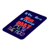 If You Are Not A Sheep Refrigerator  マグネット (左側)