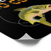 If You Can Read This You're Fishing Too Close Fish ポスター (角)