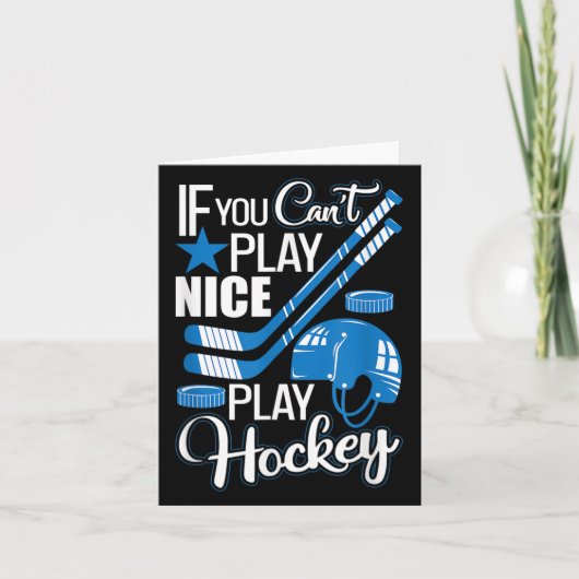 If You Can't Play Nice Play Hockey, Hockey Lover G カード (正面)