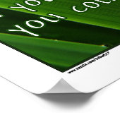 If You Couldn't Fail Poster print ポスター (角)