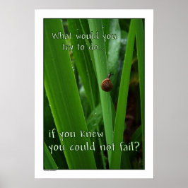 If You Couldn't Fail Poster print ポスター