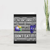 If You Dont Know It Dont Eat It  カード (正面)