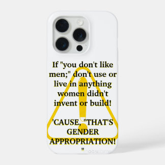 If "you don't like men;" iPhone 15 proケース