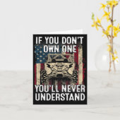 If You Dont Own One Youll Never Understand Utv A  カード (黄色い花)