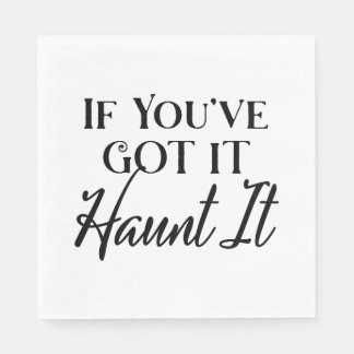 If You Got It, Haunt It | ハロウィンのゴーストテーマ スタンダードランチョンナプキン