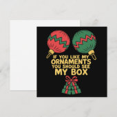 If You Like My Ornaments You Should See My Box   シーズンカード (正面/裏面)