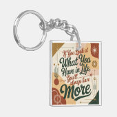 If You Look At What You Have In Life キーホルダー (正面左)