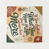 If You Look At What You Have In Life タペストリー (正面(横))