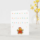 If You Need Me, I'll Be Wrapped In Christmas Light カード (黄色い花)