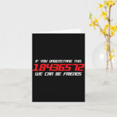 If You Understand This 18436572 Funny Mechanic Car カード (黄色い花)