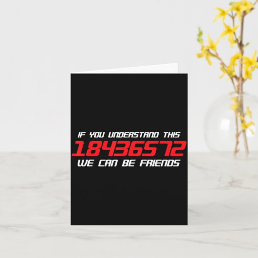 If You Understand This 18436572 Funny Mechanic Car カード (黄色い花)