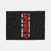 If You Understand This 18436572 Funny Mechanic Car フリースブランケット (正面(横))