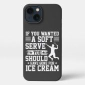 If You Wanted A Soft Serve Tennis iPhoneケース (裏面)
