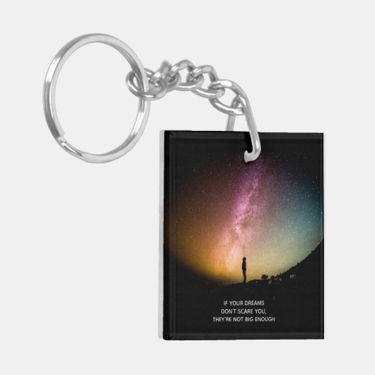 If your dreams don't scare you キーホルダー (正面左)