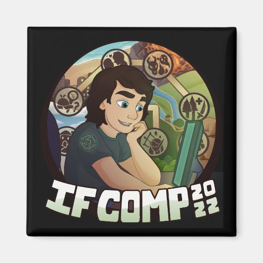IFComp 2022マグネット マグネット (正面)