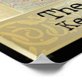 Ifdawnディープドリームタロット鍵12 つる ~マン ポスター (角)