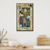 Ifdawnディープドリームタロット鍵16~ザタワー ポスター (キッチン)