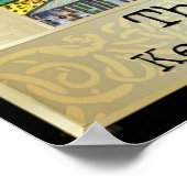 Ifdawnディープドリームタロット鍵4 ~皇帝 ポスター (角)