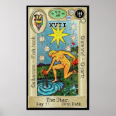 Ifdawn Deepdream Tarot Key 17 ~ The Star ポスター (正面)